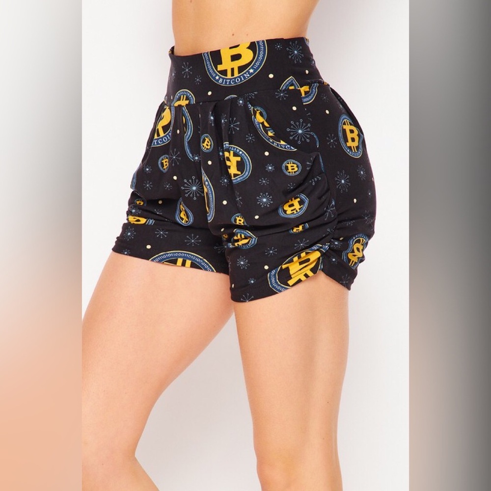 Casual & Comfy Soft Harem Black Shorts - Picture 5 of 9